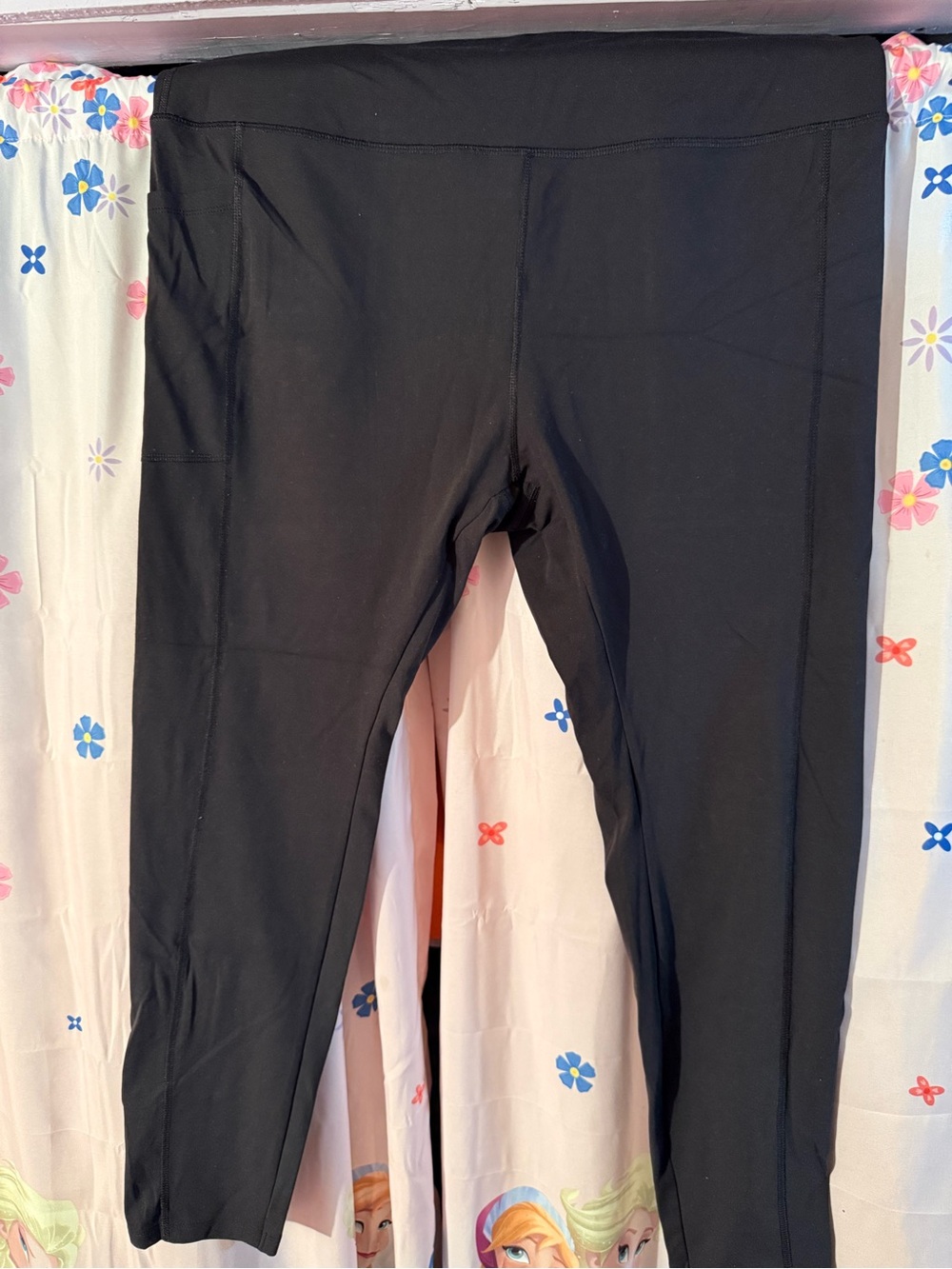 High-Rise Black Performance Leggings